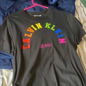 Gay pride Calvin Klein shirt